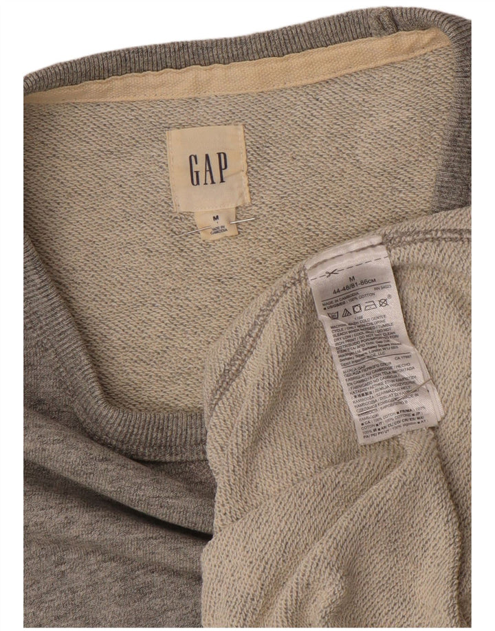 Gap Sweat-Shirt Homme Gris Moyen Moucheté Coton