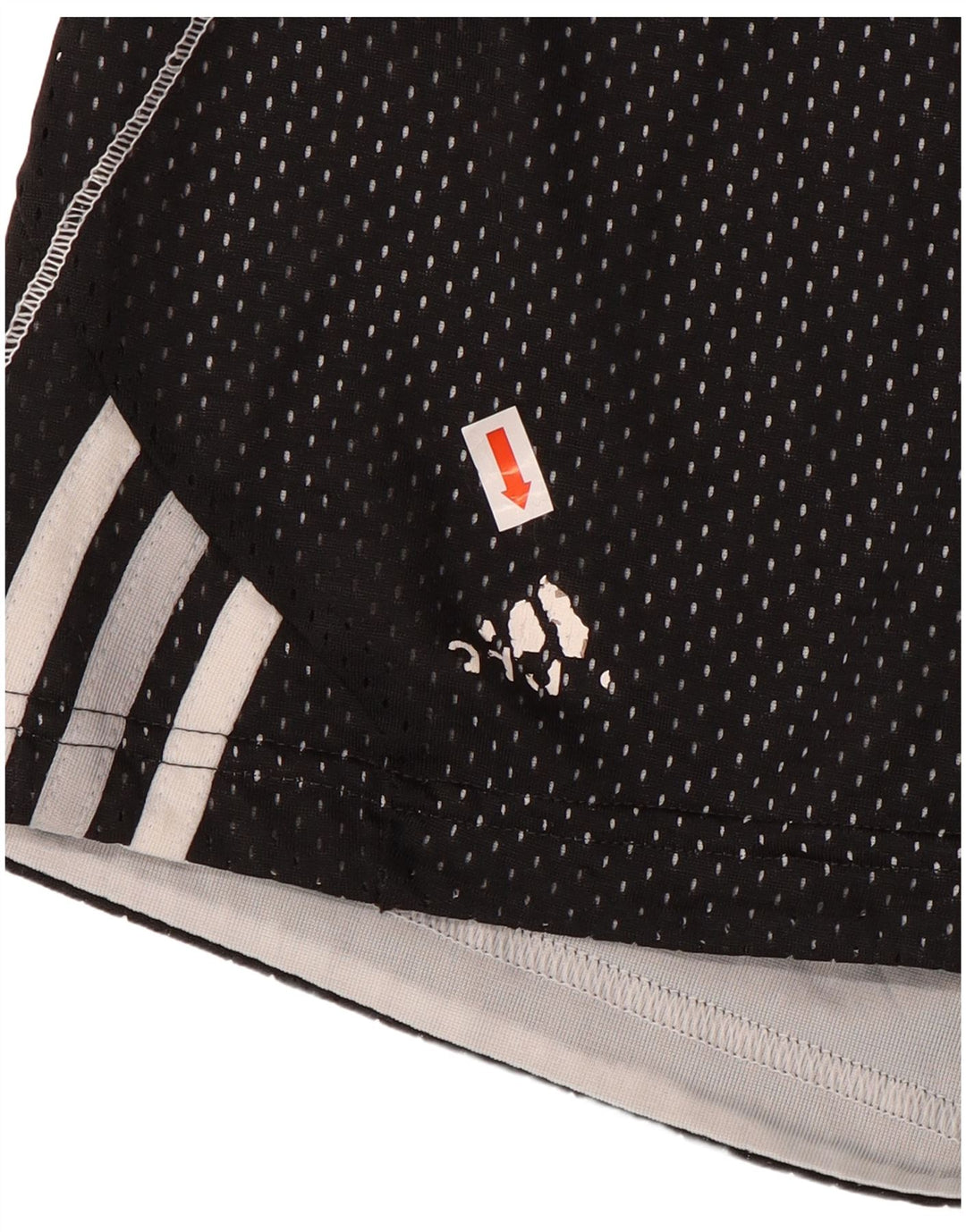 ADIDAS Short de sport pour femme UK 14 Polyester noir moyen