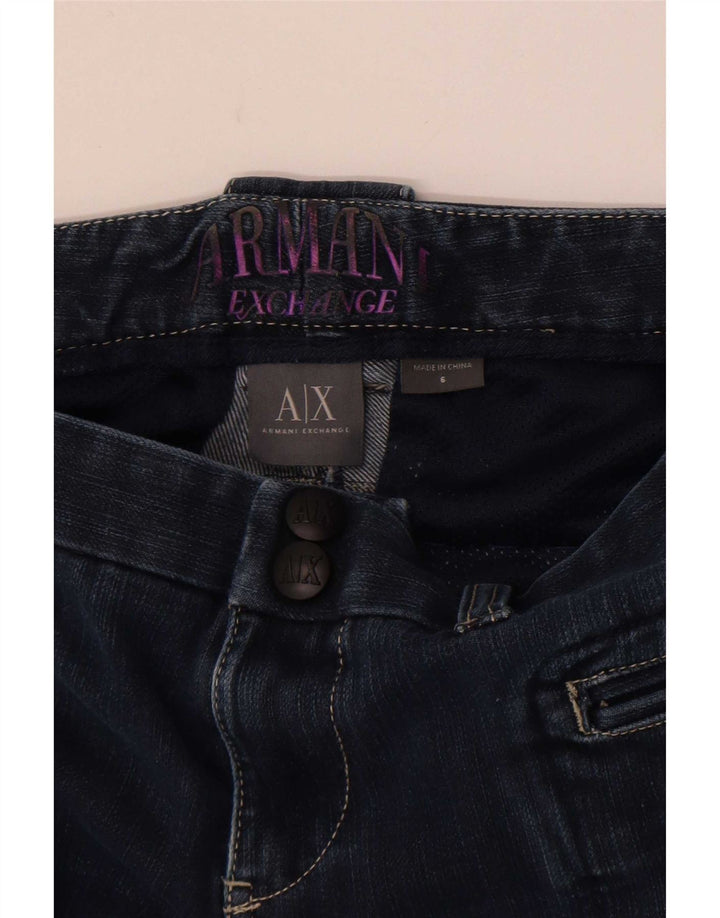 Armani Exchange Jean Bootcut Femme US 6 Moyen W28 L32 Bleu Marine