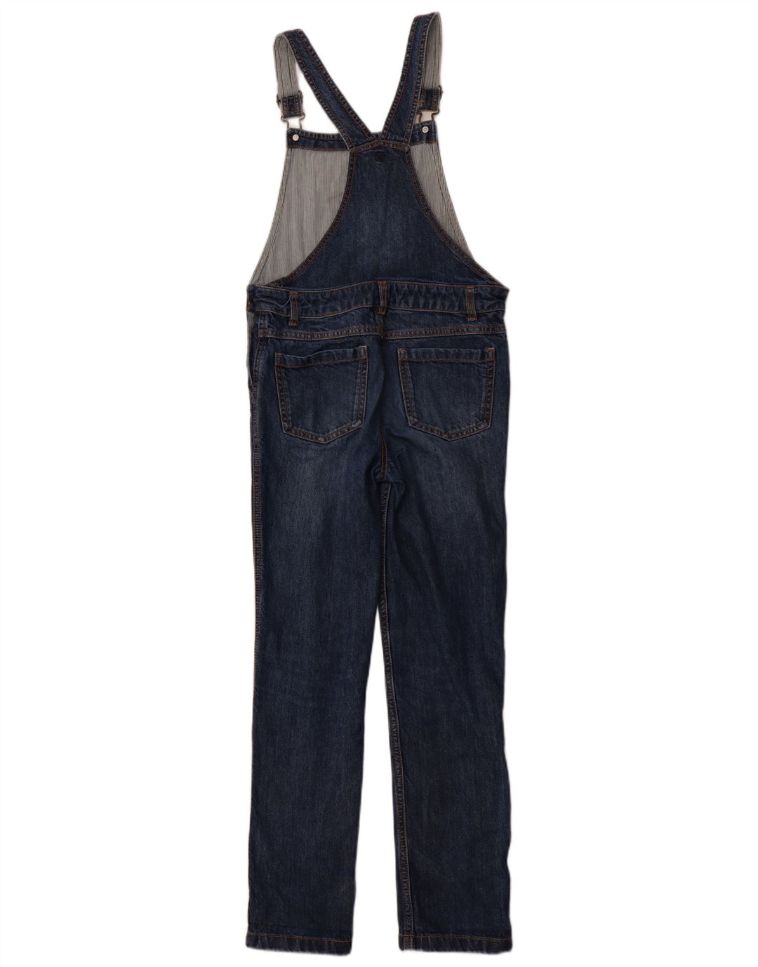 FAT FACE Salopette Jeans Fille 10-11 Ans W28 L26 Bleu Coton