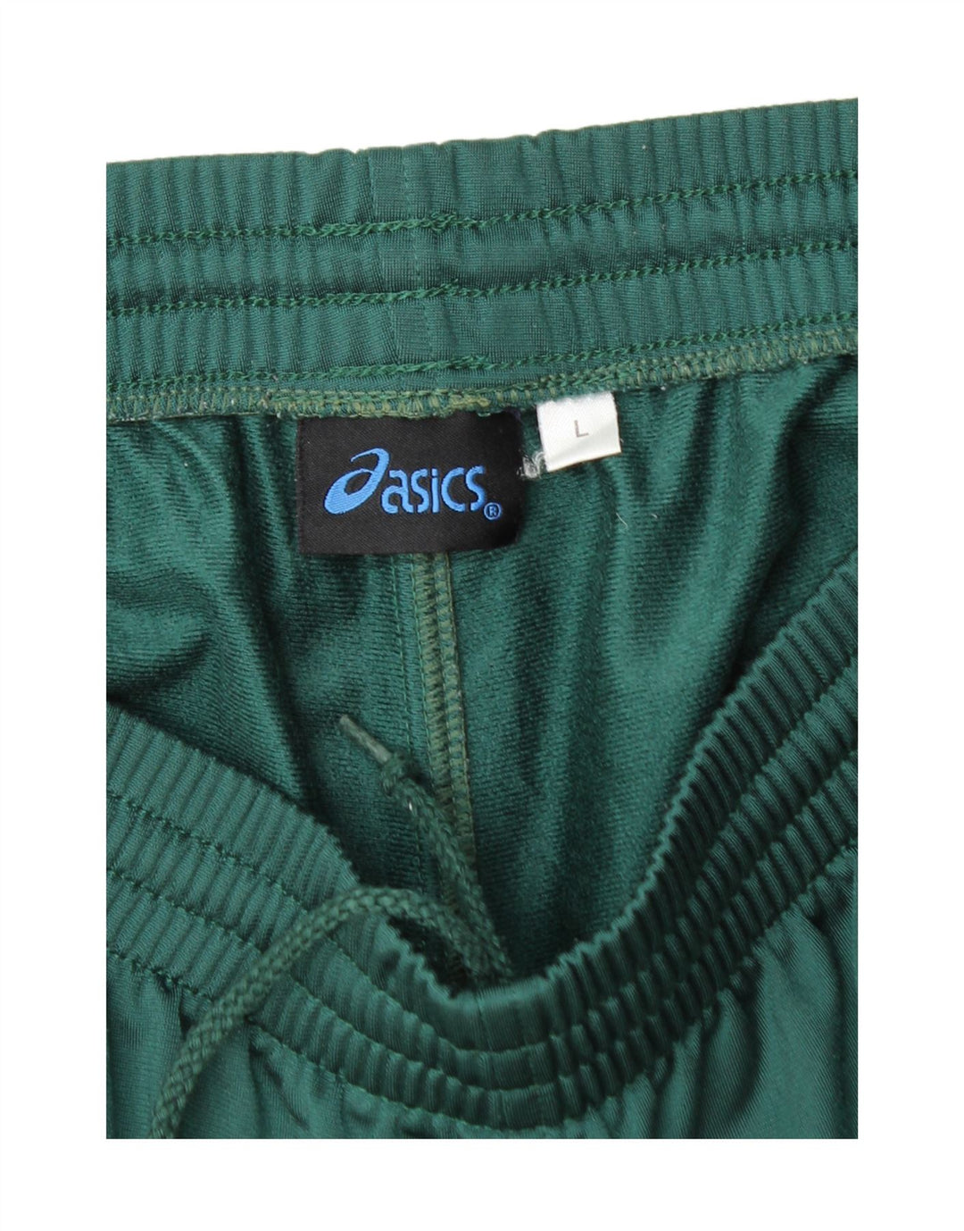 ASICS Pantalon de survêtement pour hommes Large Vert Polyester