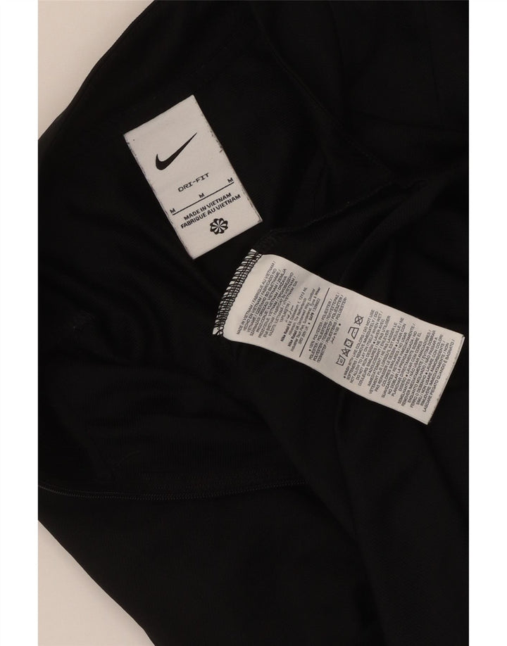 Veste de survêtement Nike Dri Fit pour femme UK 12 Noir moyen Polyester