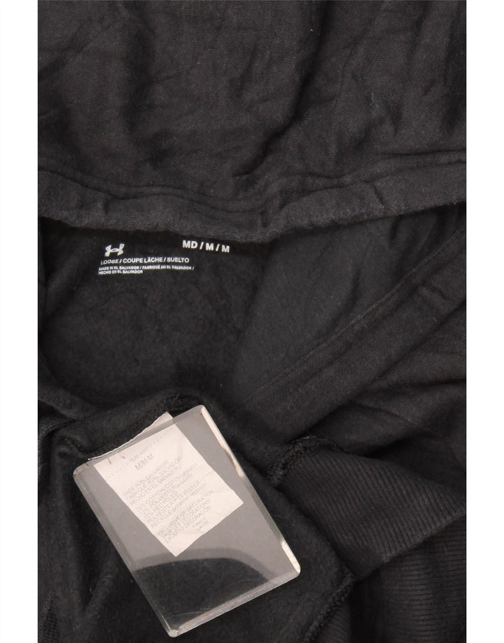 Under Armour Sweat à capuche pour homme en coton noir moyen