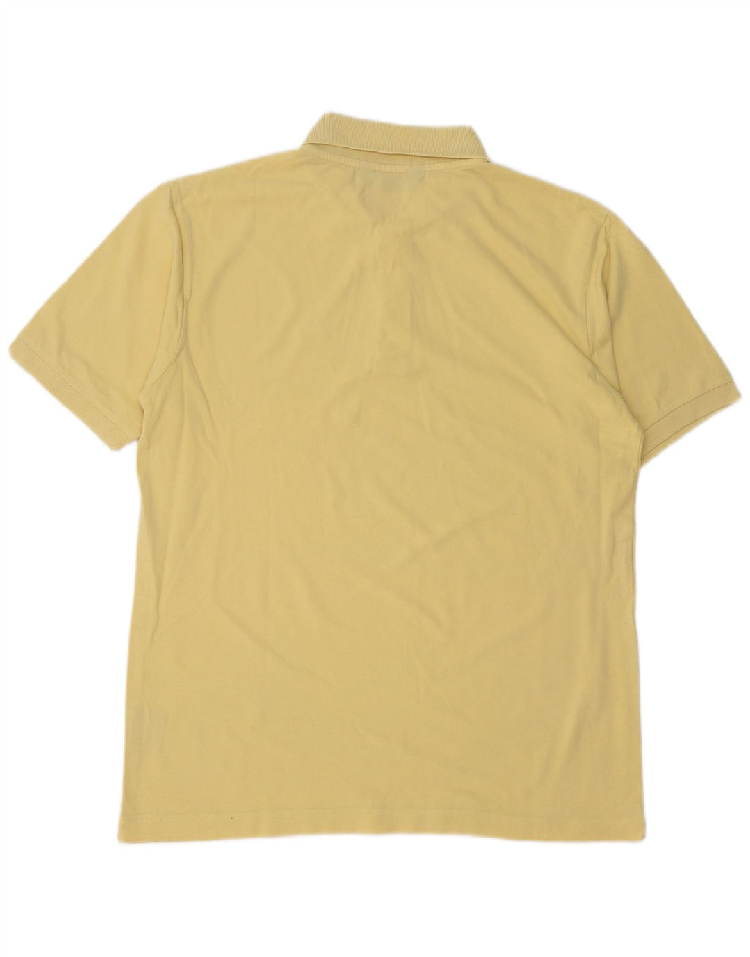 Kappa Polo Homme Large Jaune Coton