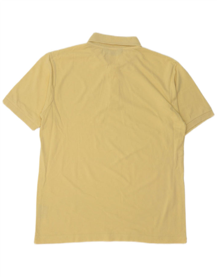 Kappa Polo Homme Large Jaune Coton