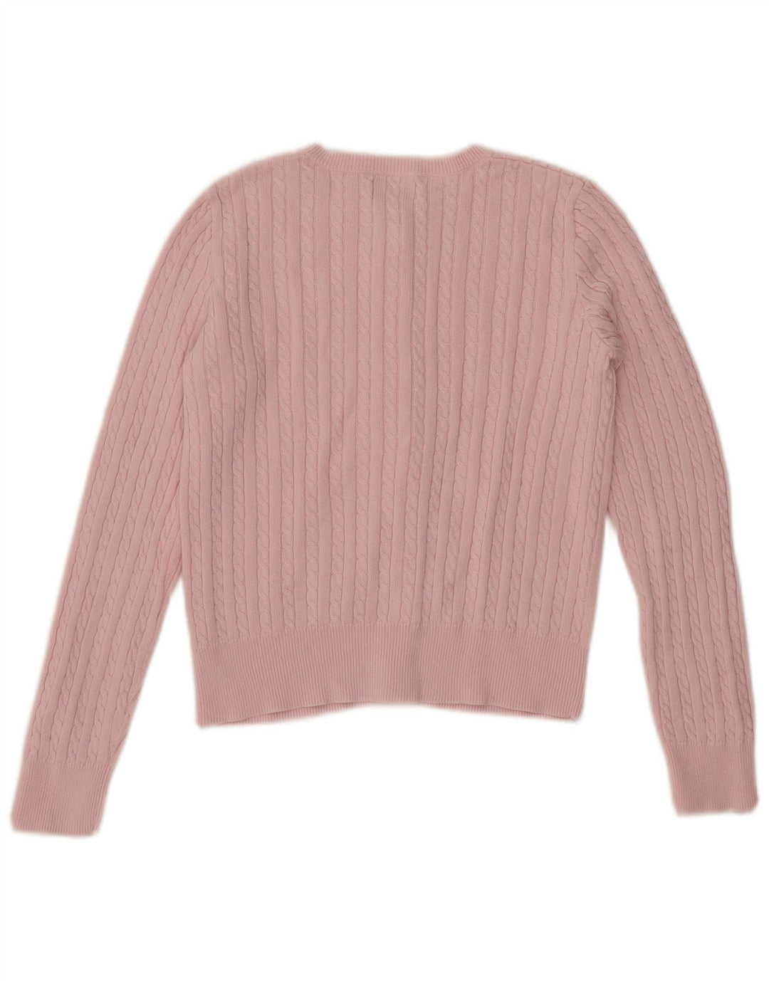 POLO RALPH LAUREN Pull Cardigan Fille 12-13 Ans Grand Rose