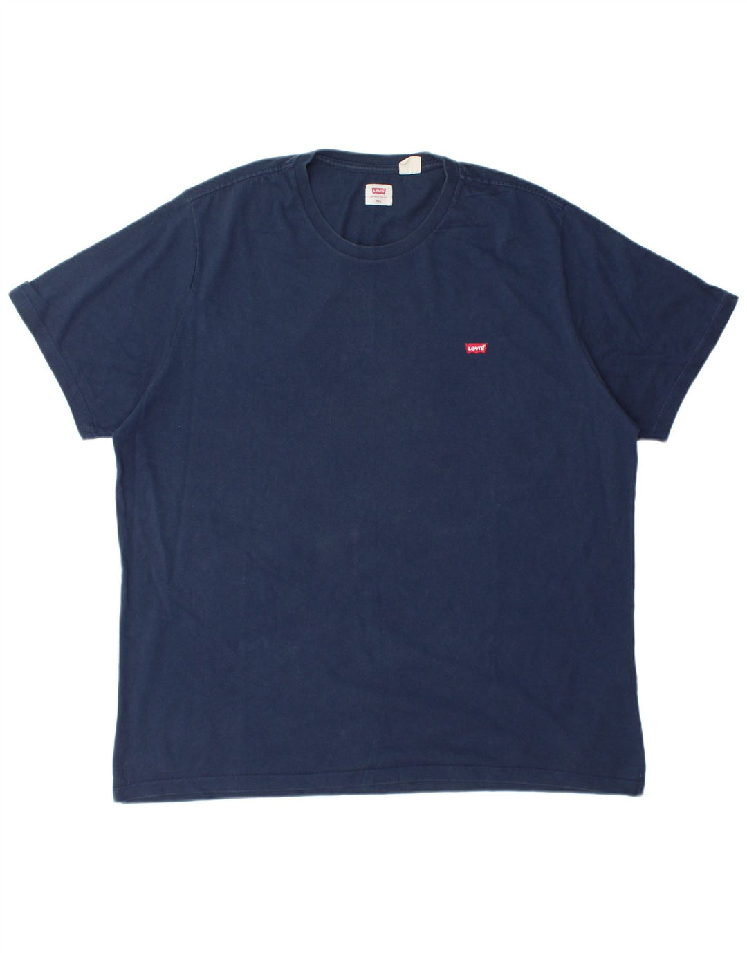 LEVI'S T-Shirt Homme Top 2XL Bleu Marine Coton