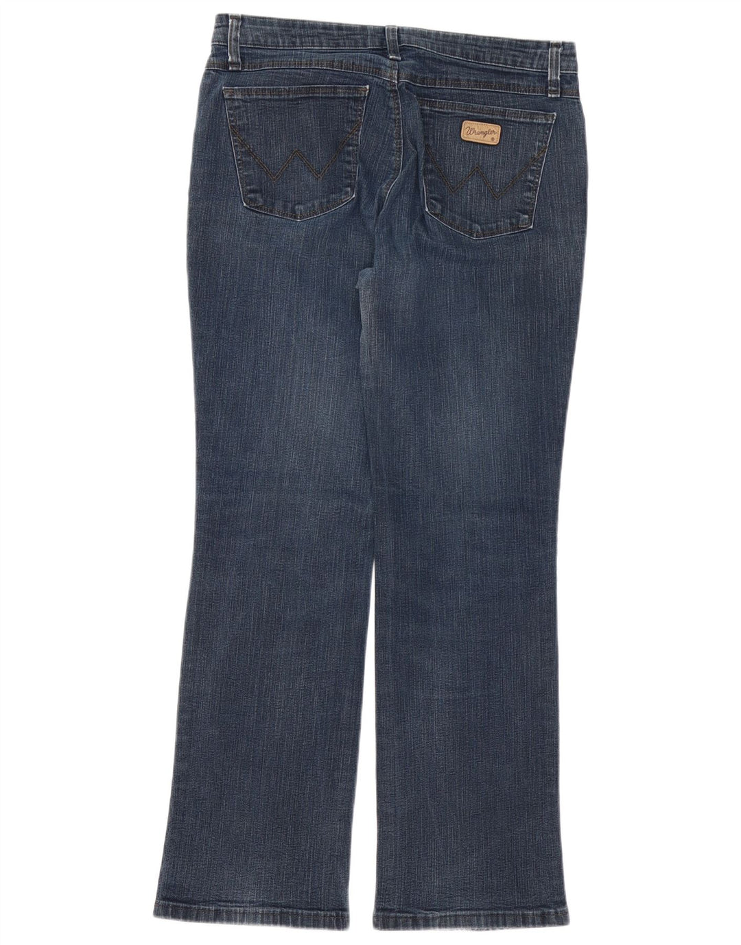 WRANGLER Jean Bootcut Femme W32 L30 Bleu Coton