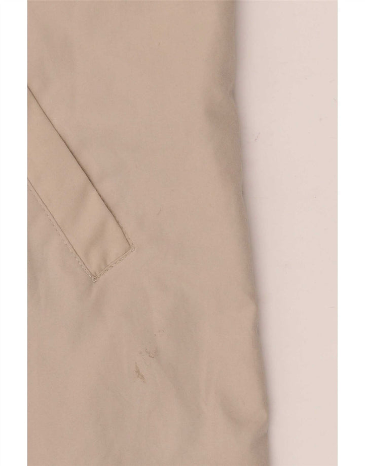 Armani Jeans Manteau imperméable à capuche pour homme IT 52 XL Beige Polyester