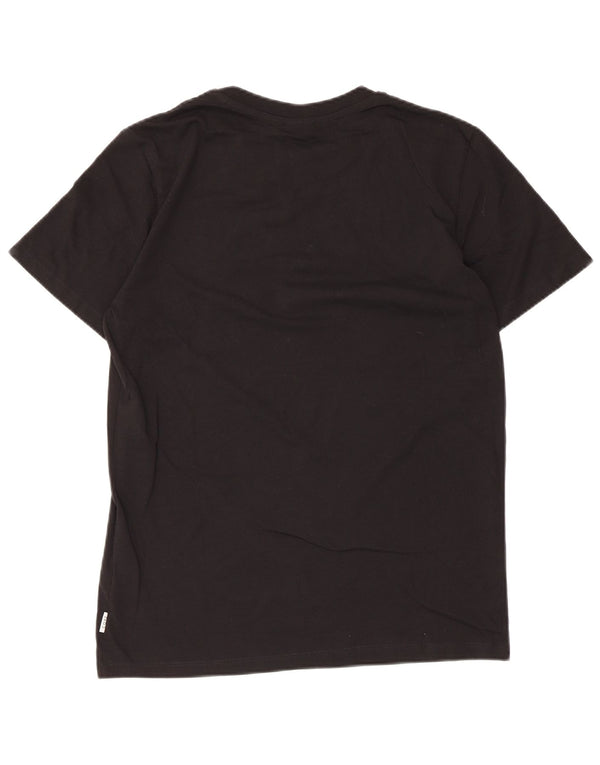 Jack & Jones T-Shirt Graphique Homme Petit Noir Coton