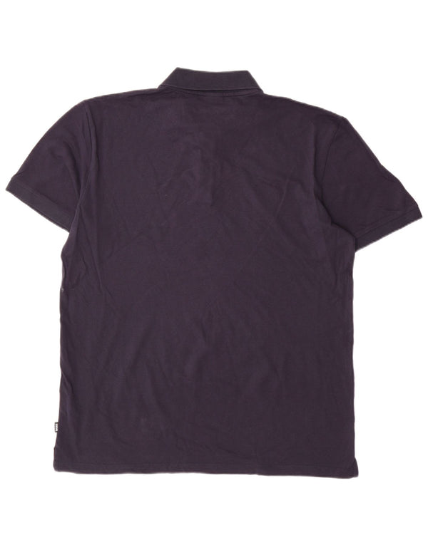 Hugo Boss Polo Homme 2XL Bleu Marine Coton