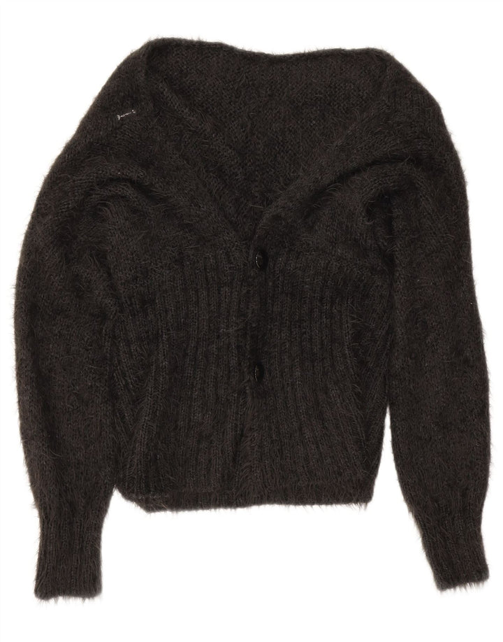 Armani Cardigan Femme Pull EU 42 Large Noir