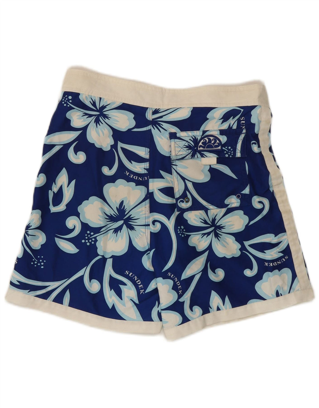 Sundek Short de Bain Homme Petit Bleu Floral