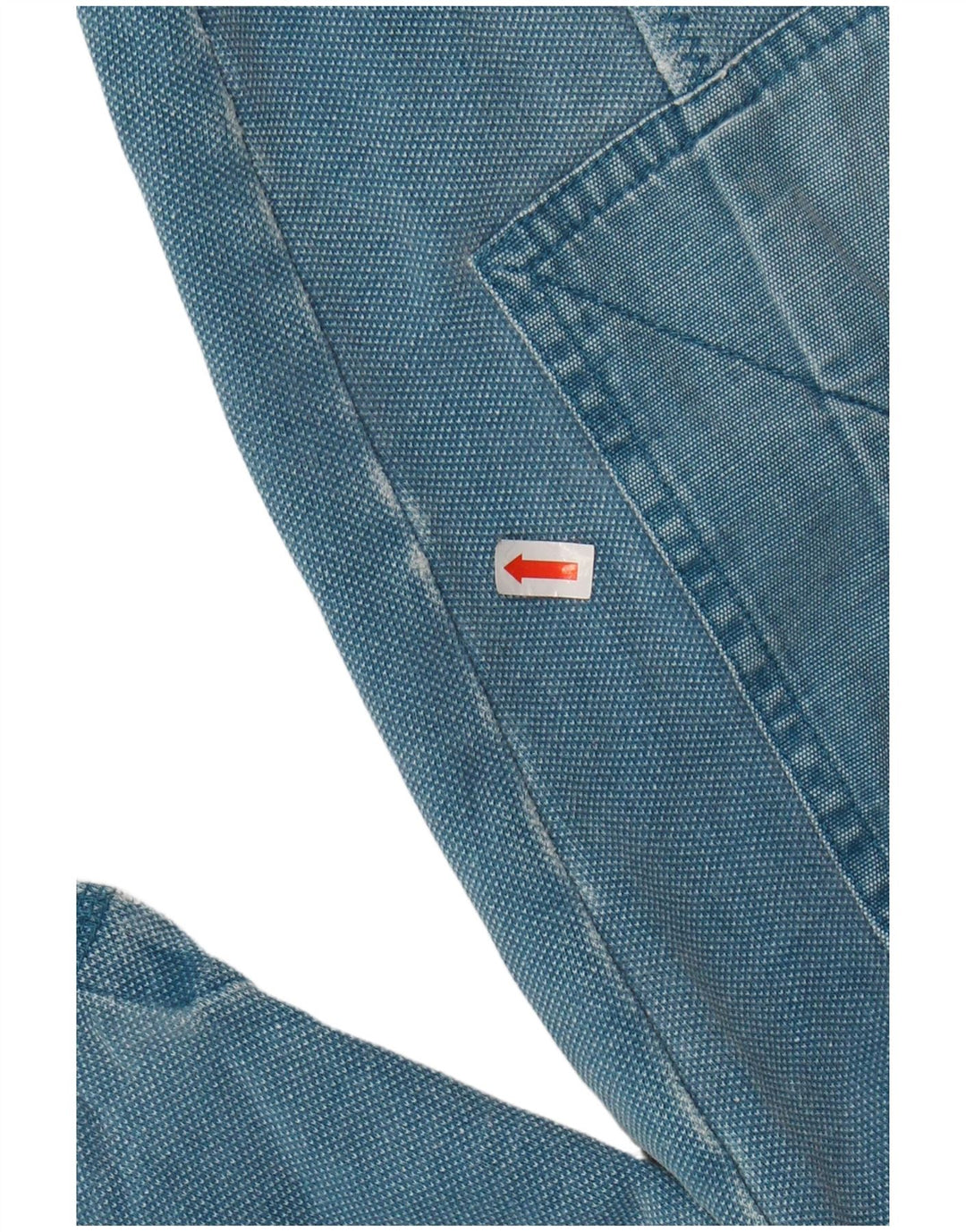 FAT FACE Sweat-shirt à col zippé pour hommes, grand coton bleu