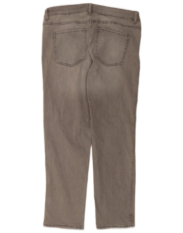 Marks & Spencer Jean droit The Sienna pour femme UK 16 Large W34 L27 Gris