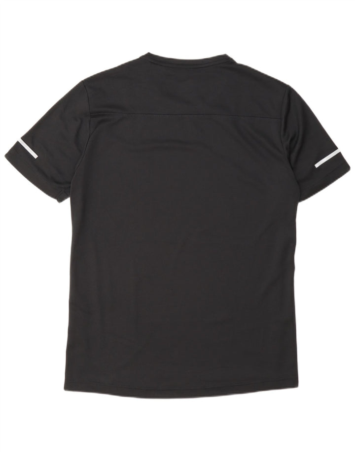 Adidas Climalite T-Shirt Top Homme Noir Moyen