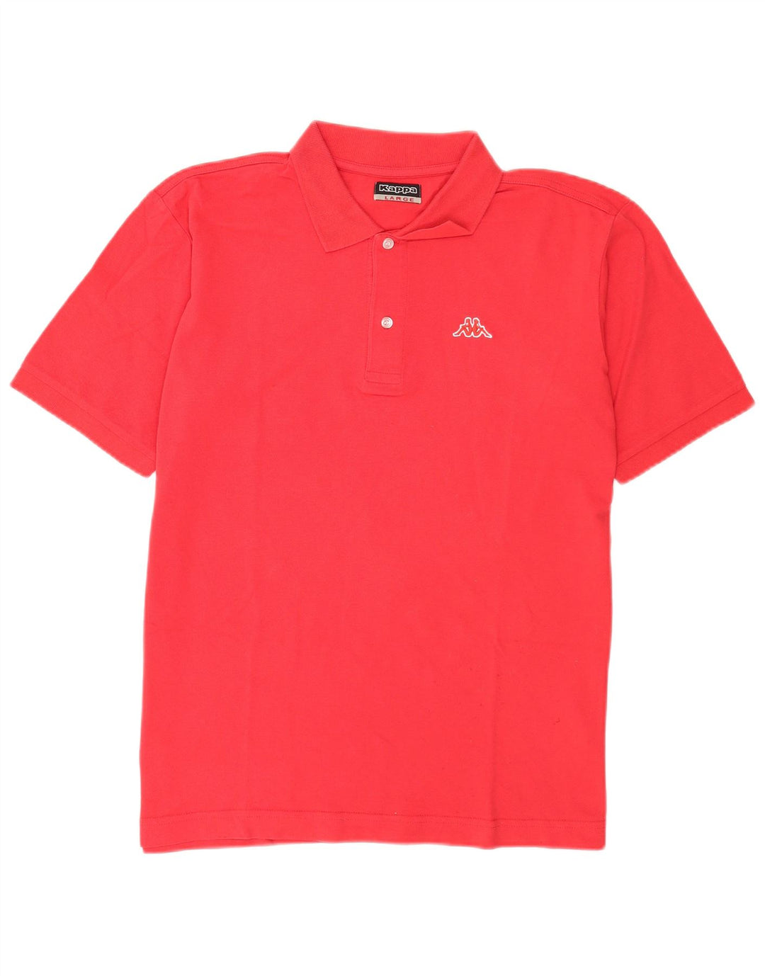 Kappa Polo Homme Grand Rouge Coton