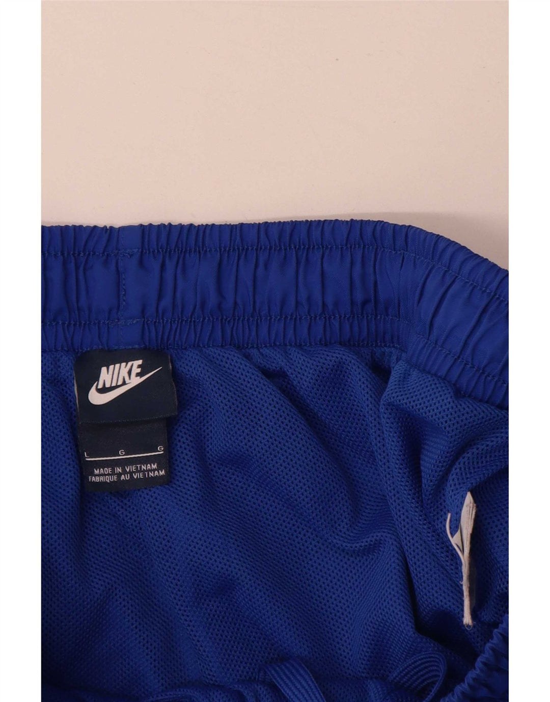 Nike Short de sport pour homme Taille L Bleu