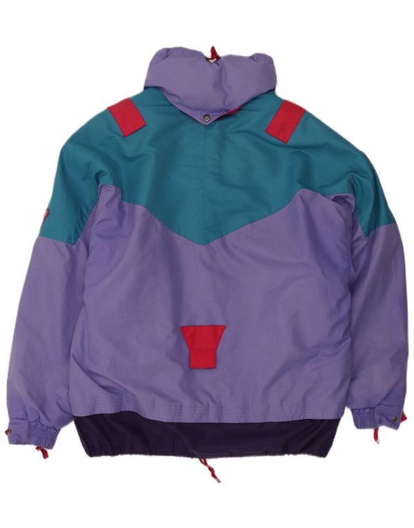 Degre 7 Veste de ski à capuche pour homme UK 40 Large Violet Colourblock