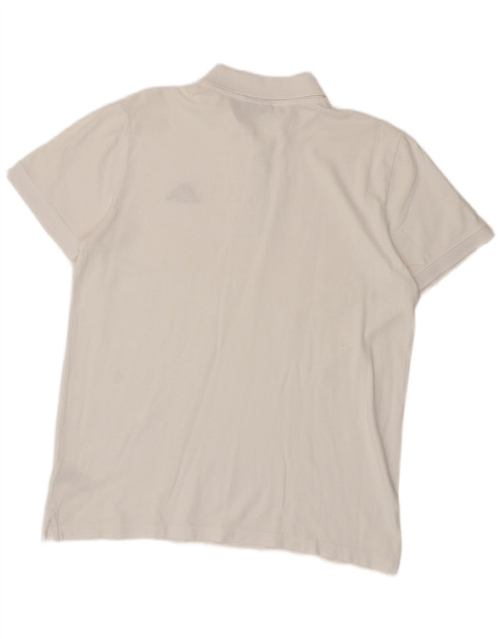 Kappa Polo Homme XL Blanc Coton