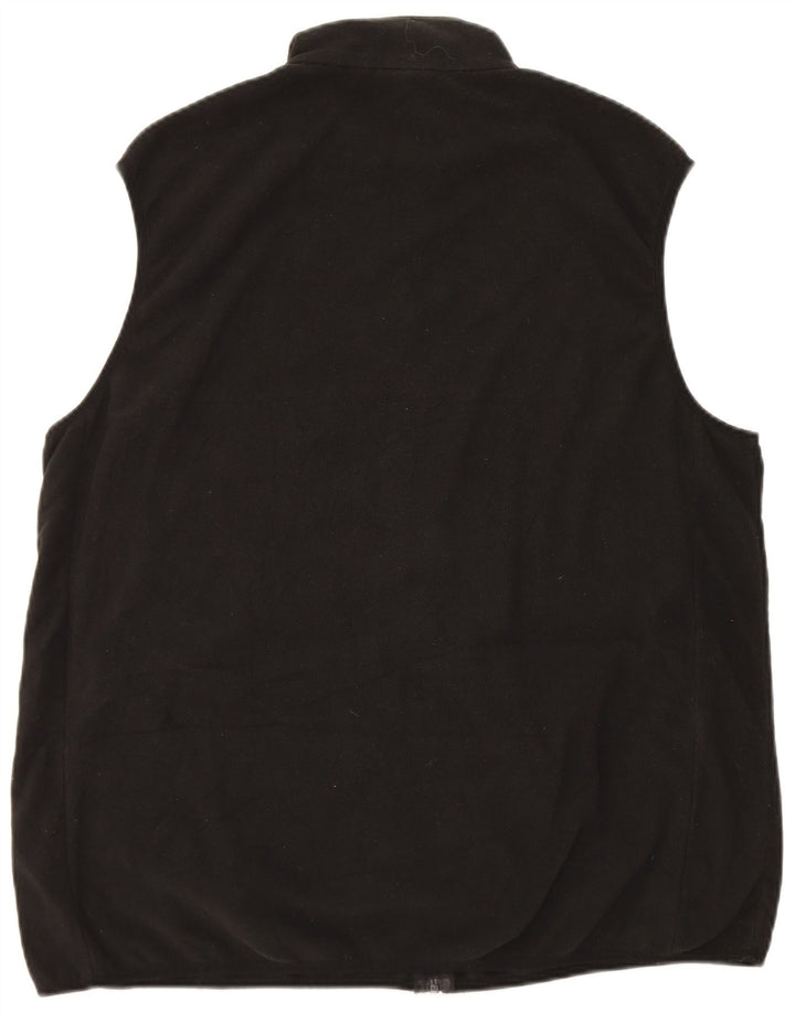 Marks & Spencer Gilet polaire homme UK 44 2XL Noir Polyester