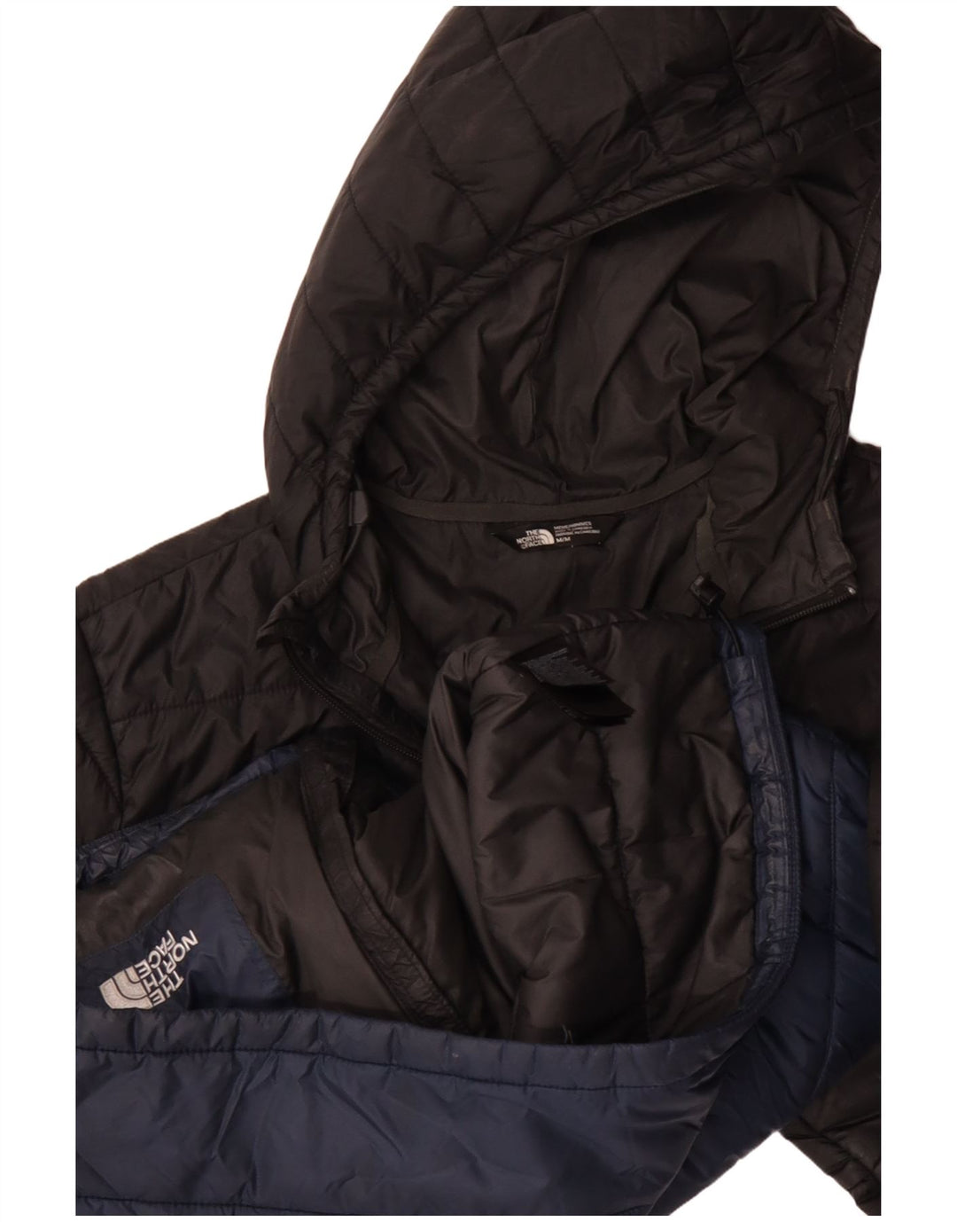 The North Face Veste rembourrée à capuche pour homme UK 38 Medium Noir Polyester