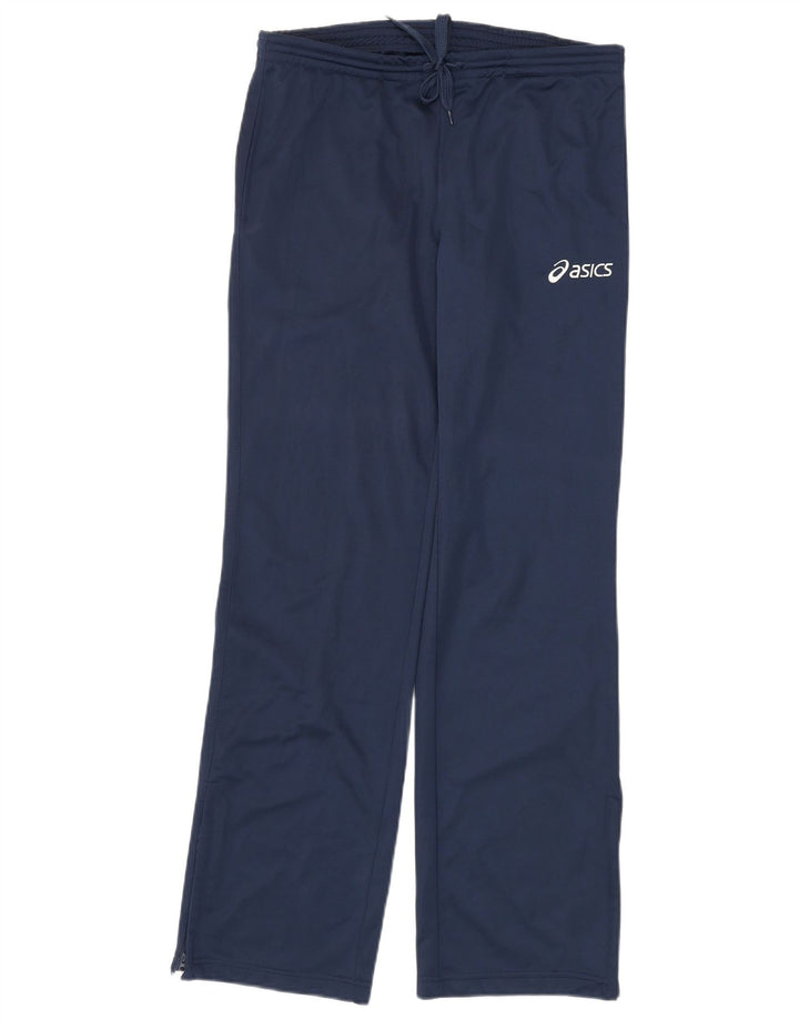 Asics Pantalon De Survêtement Homme Bleu Marine Moyen Polyester