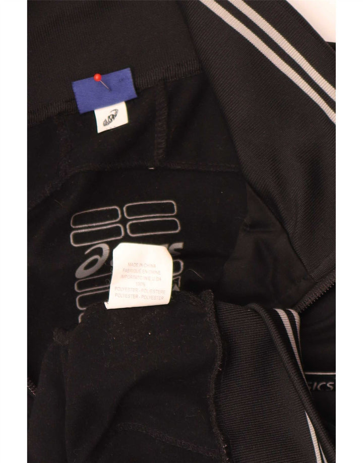 Asics Veste de Survêtement Regular Fit Homme Noir Moyen Colorblock Sports
