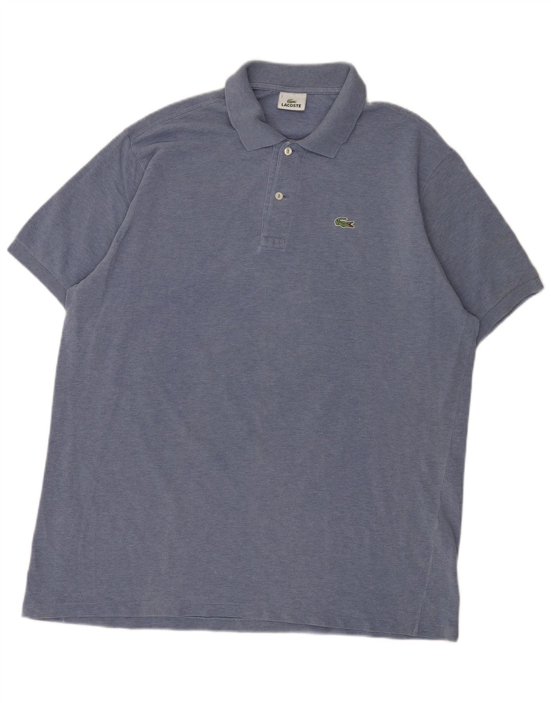 Lacoste Polo Homme Taille 7 2XL Bleu Coton