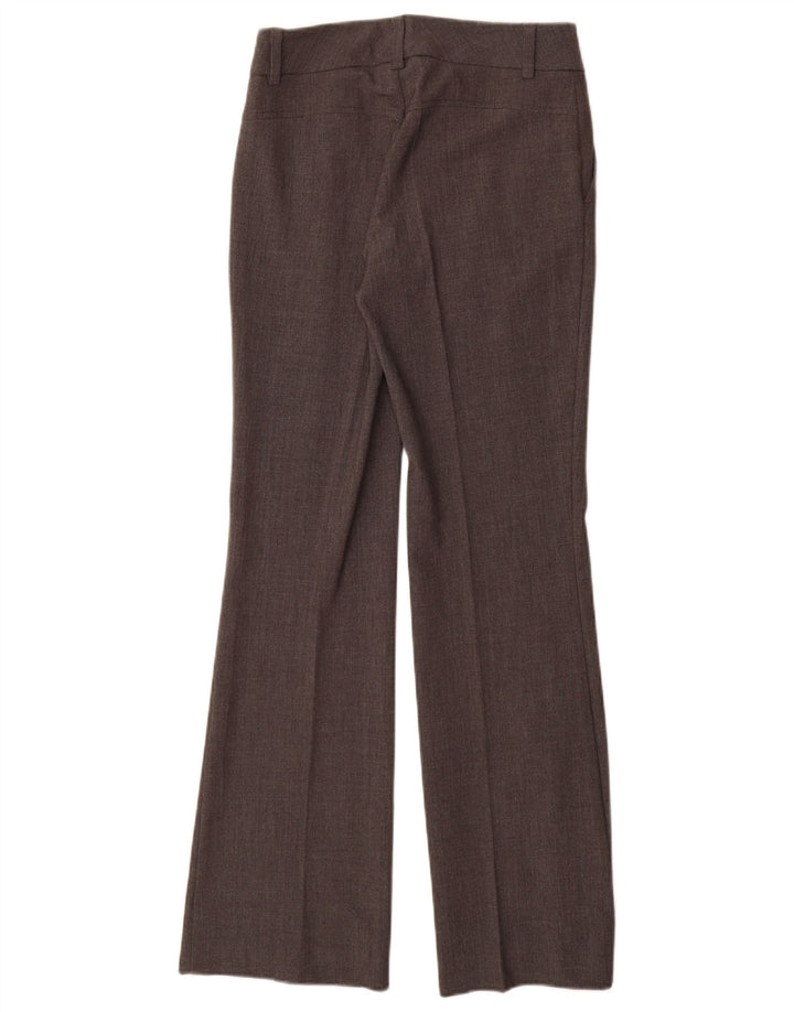 Stefanel Pantalon de costume bootcut pour femme EU 34 XS W28 L32 Marron Polyester