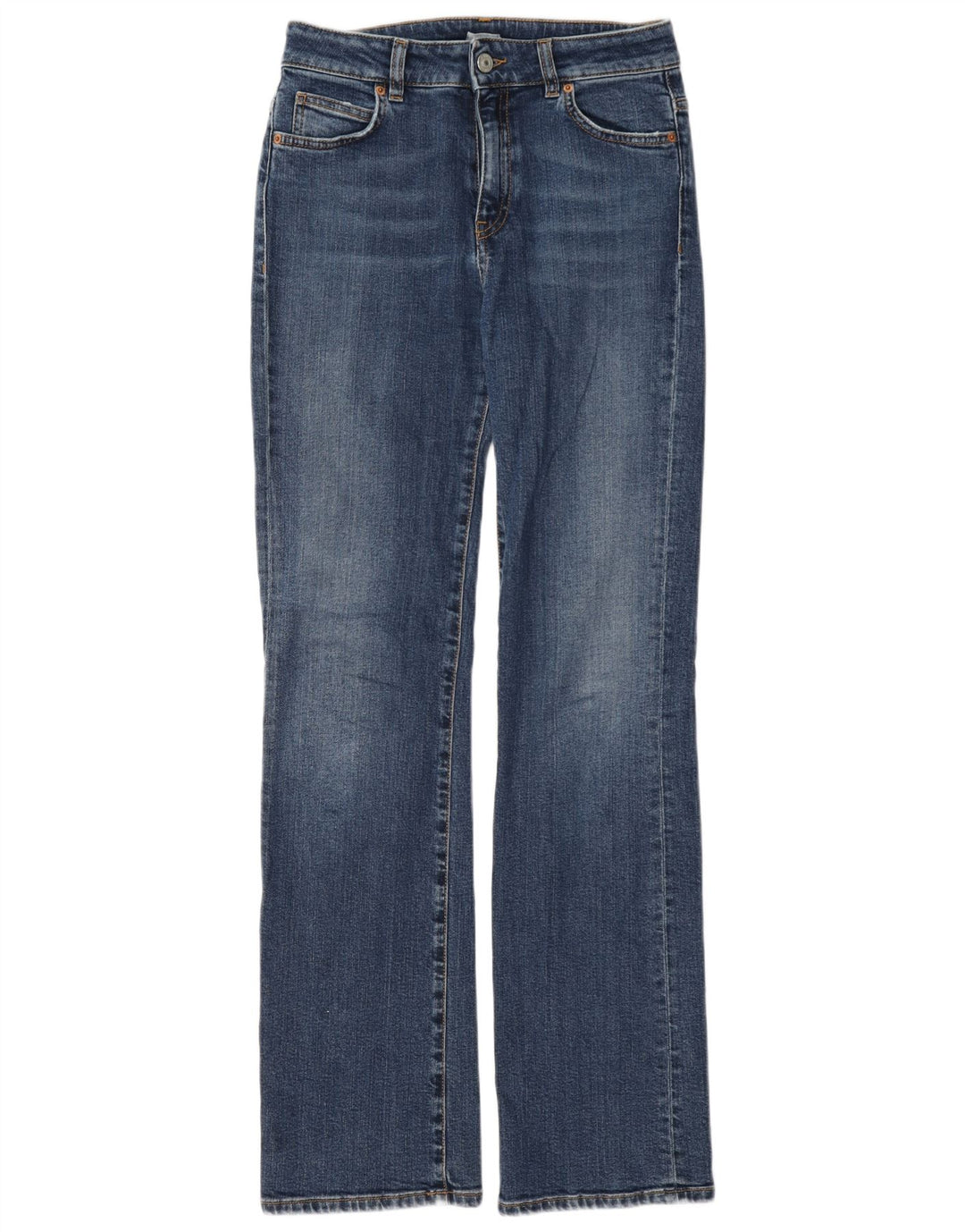 8 by Yoox Jean Bootcut Femme W28 L32 Bleu
