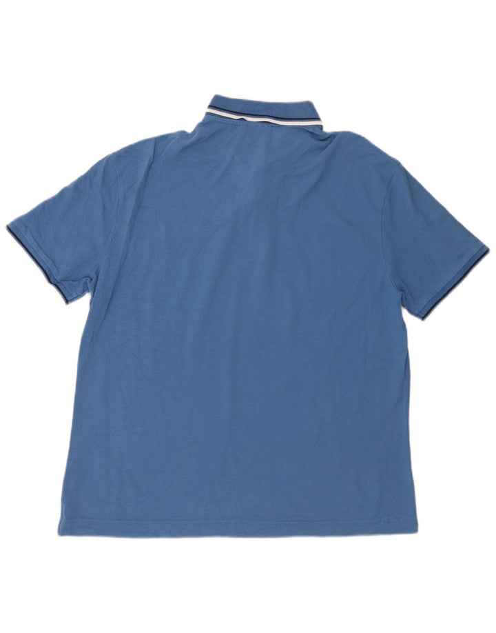 Diadora Polo Homme 3XL Bleu Rayé