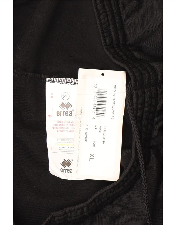 Errea Pantalon de Survêtement Homme Joggers XL Noir Polyester