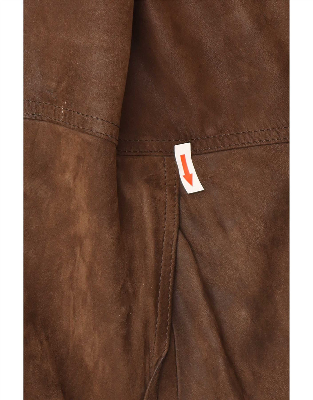 Veste en cuir Bomber homme vintage UK 42 XL Marron