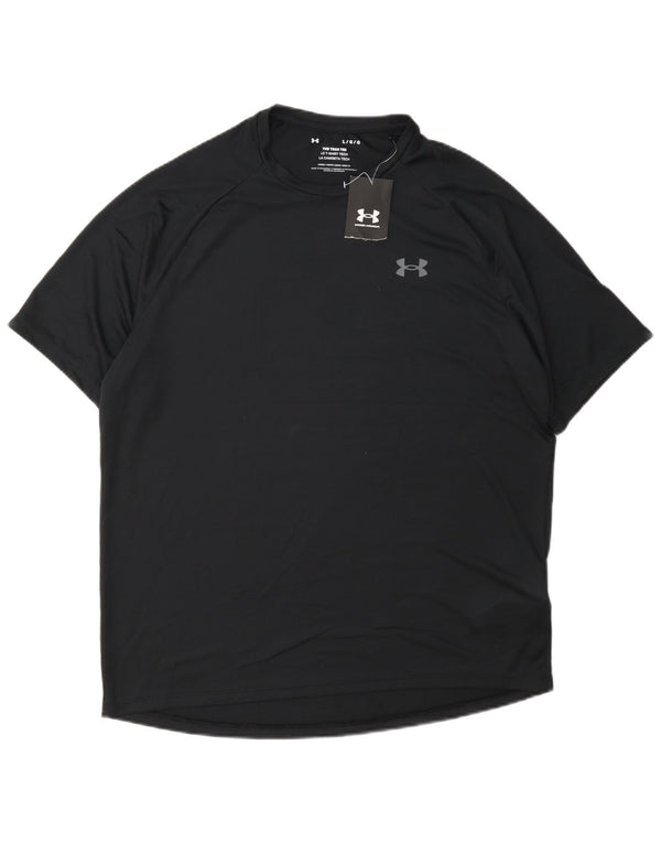 Under Armour T-Shirt Homme Haut Large Noir Polyester