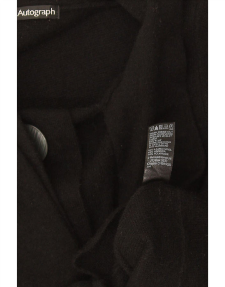 Marks & Spencer Pull cardigan autographe pour femme UK 10 Small Noir