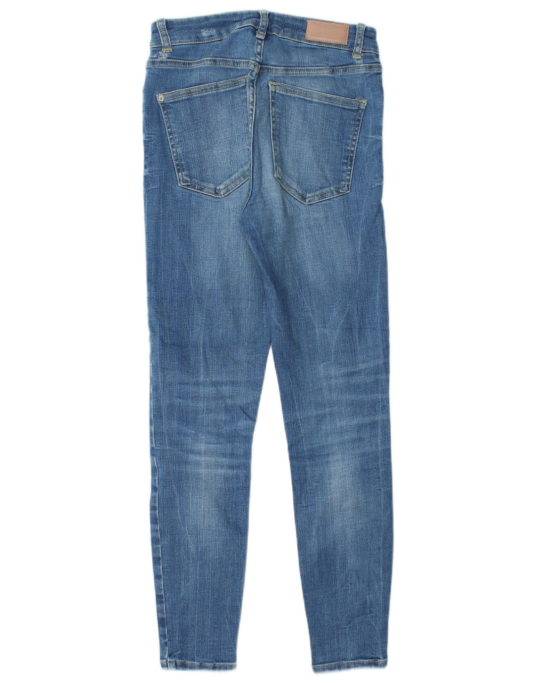 Zara Femme Jean skinny effet vieilli W26 L26 Bleu