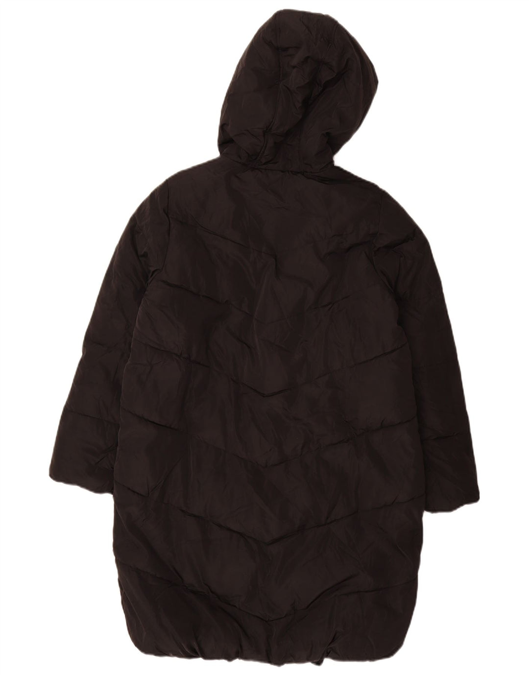 Marks & Spencer Manteau matelassé à capuche pour fille 11-12 ans Noir Polyester