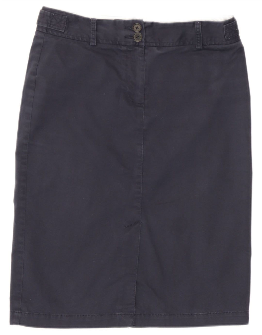 Tommy Hilfiger Jupe mi-longue pour femme US 6 Medium W30 Bleu marine