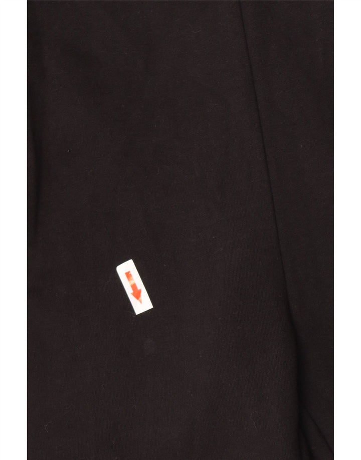 Adidas Pantalon de survêtement pour femme UK 12/14 Coton noir moyen