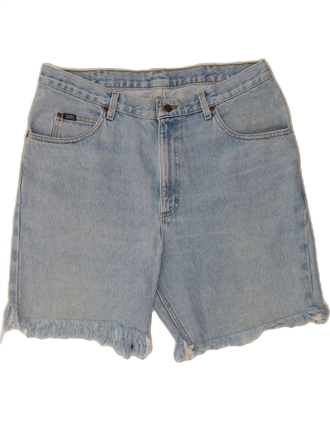 LEE Mens Denim Shorts W38 XL Blue Vintage Lee and Second-Hand Lee from Messina Hembry 