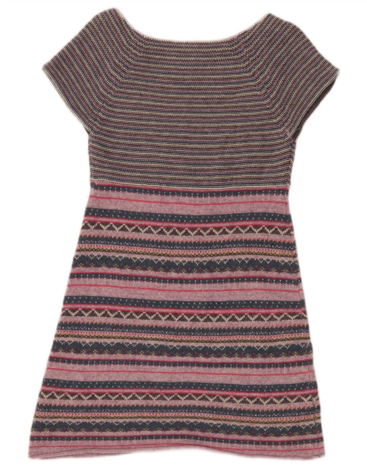 Robe pull White Stuff pour femme UK 8 Small à rayures multicolores
