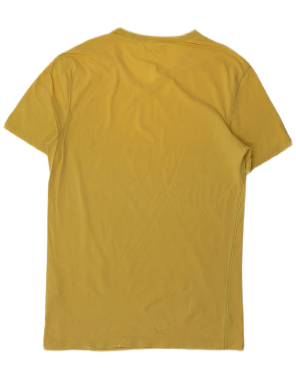 Guess T-Shirt Graphique Homme Jaune Moyen