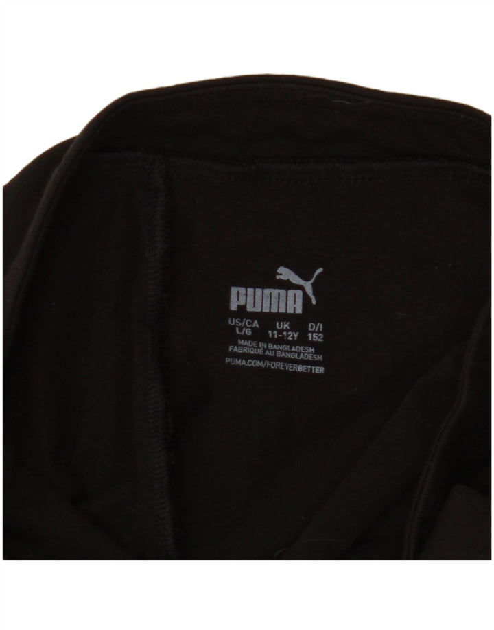 PUMA Legging graphique fille 11-12 ans noir