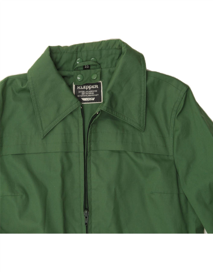 KLEPPER Womens Utility Jacket EU 40 Medium Green Vintage Klepper and Second-Hand Klepper from Messina Hembry 