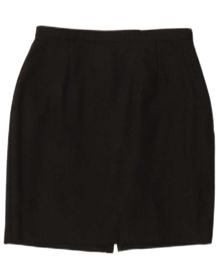 Sisley Femme Mini Jupe Crayon W30 Laine Gris Moyen |