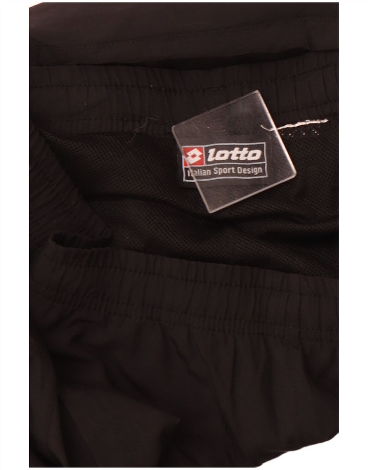 LOTTO Pantalon de survêtement pour femme UK 14 Large Noir