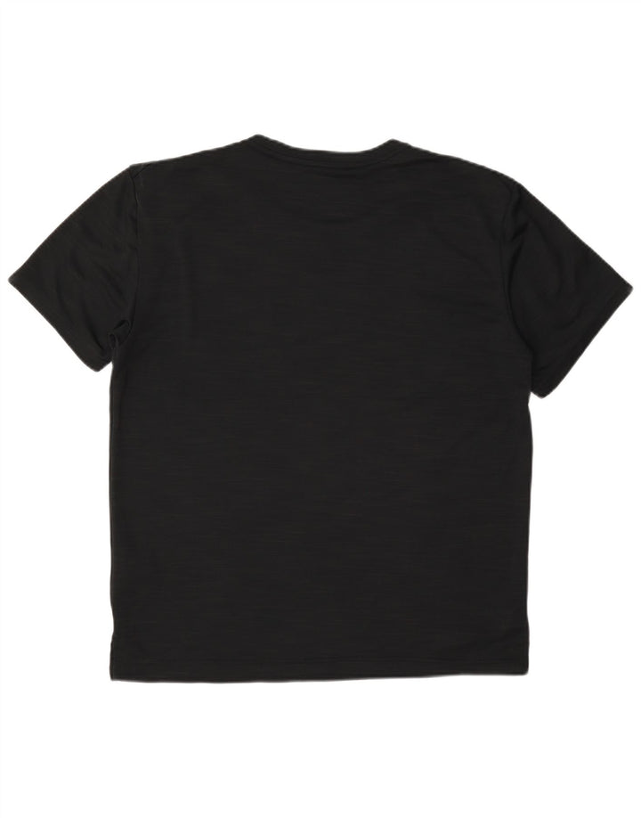 Nike T-shirt Dri Fit pour homme en polyester moucheté noir moyen