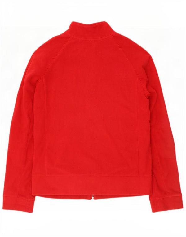Adidas Veste polaire pour femme UK 14 Rouge moyen