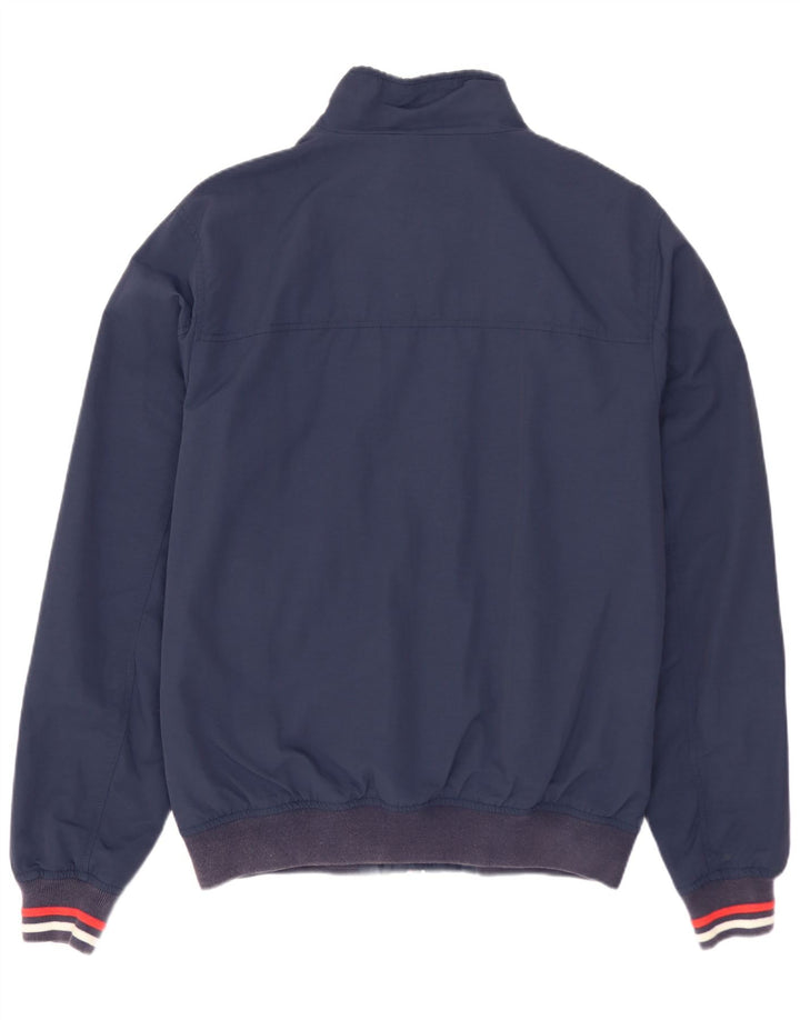 TOMMY HILFIGER Veste de Survêtement Homme Bleu Marine Moyen Polyamide